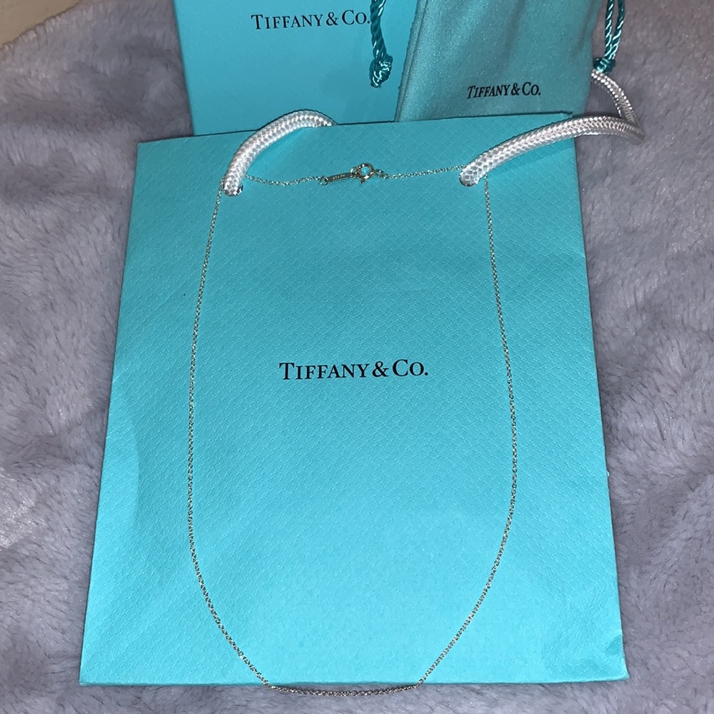 TIFFANY Sterling Silver Chain 16”.